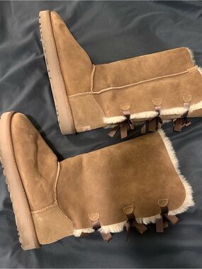 Ugg Women's Bailey Bow Tall II boot-9